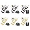 Wall Clock Repair Parts Set High Torque Clock Movement with 2 Pack Long Hands and Mounting Hook for Clock Replacement