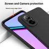 For Realme C67 4G Case Liquid Silicone Fiber Lining Protective Phone Cover with Strap