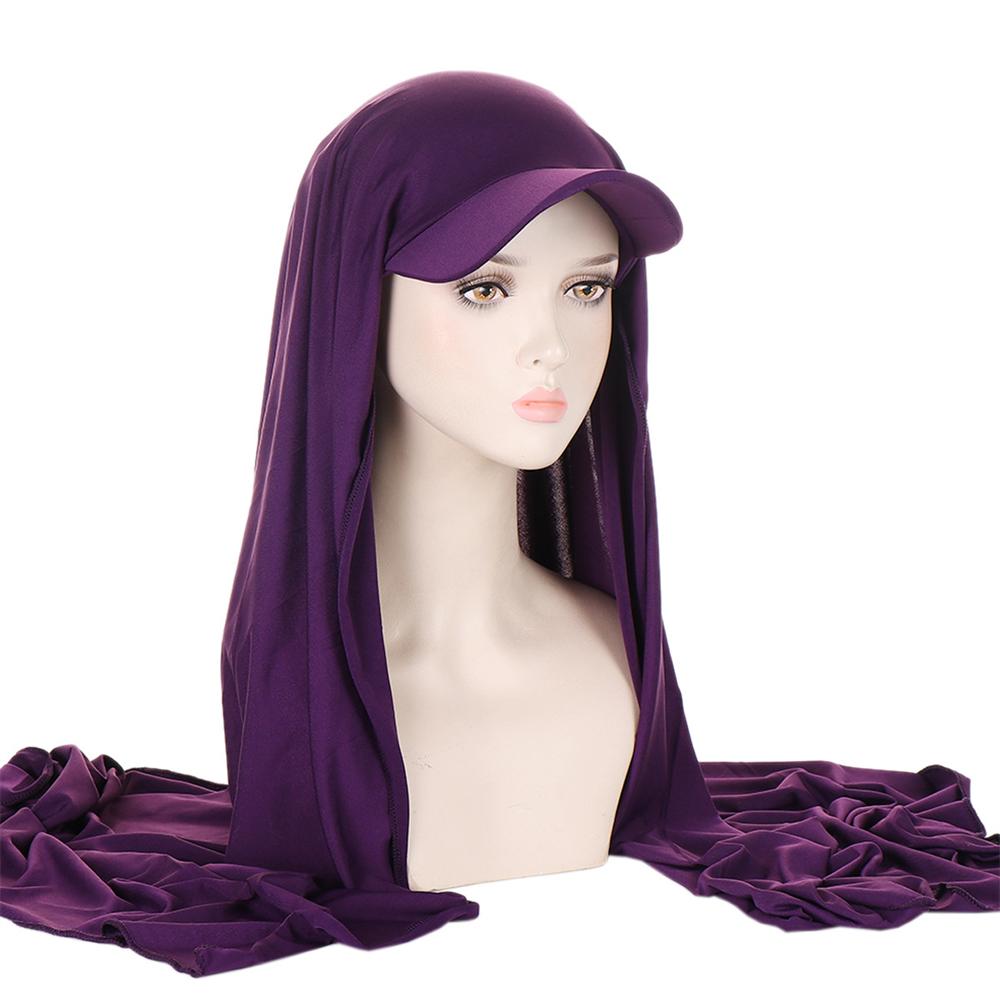 New Fashion Women Hijab Baseball Caps