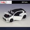 Maisto 1/24 Toyota GR Yaris Alloy Sports Car Model Diecast Metal Car Vehicles Model High Simulation Collection Children Toy Gift