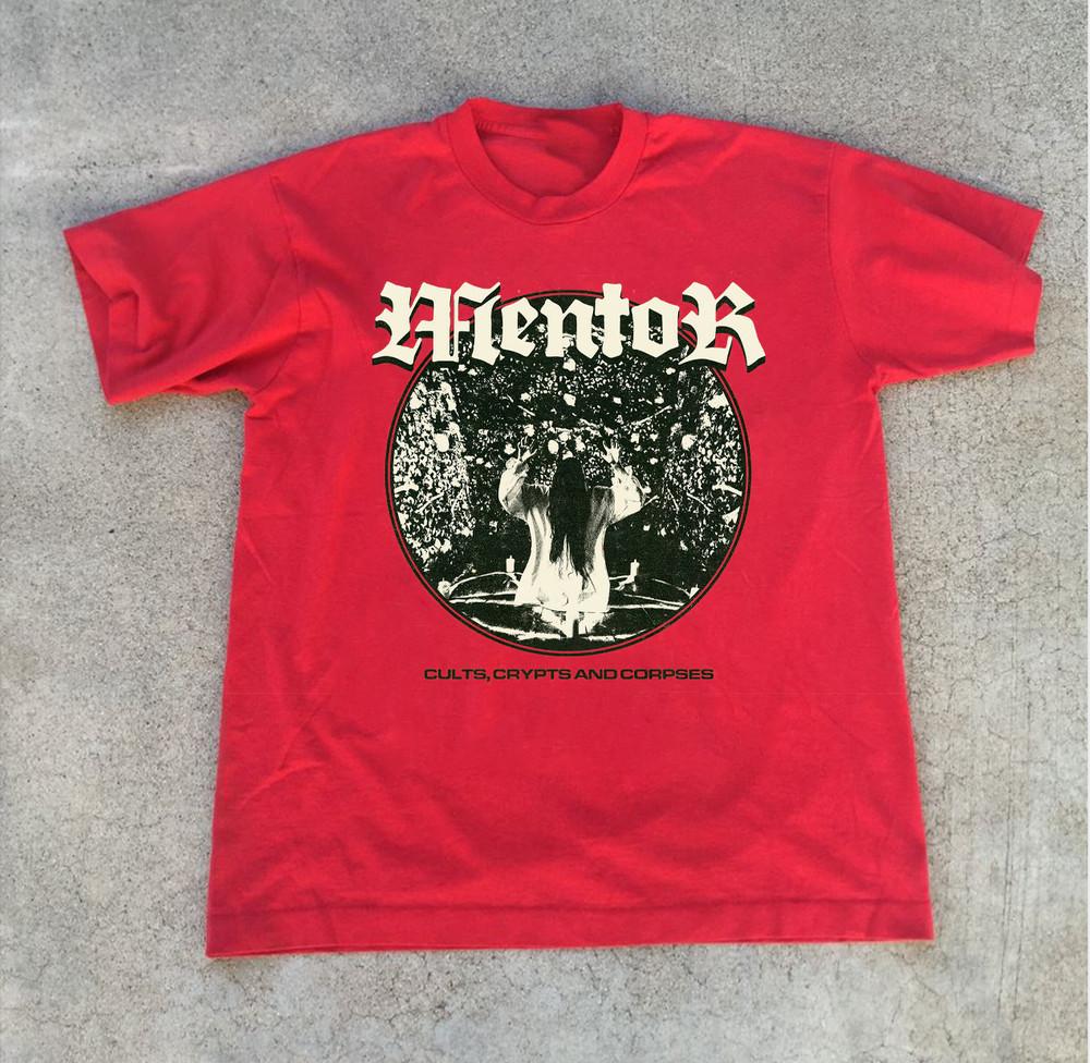 NEW The Mentors Cults, Crypts And Corpses Red All Size Shirt BT130 Unisex T-Shirt XXL