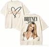 Britney Spears Pro Fanoušky Tričko Unisex Unisex Harajuku Oversizedunisex Krátký Rukáv Streetwear Vysoká Kvalita Párů Klasické Měkké