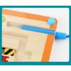 Children Wooden Magnetic Color and Number Maze Learning Education Toys Color Matching Montessori Toys Wooden Toys Gift for Kids
