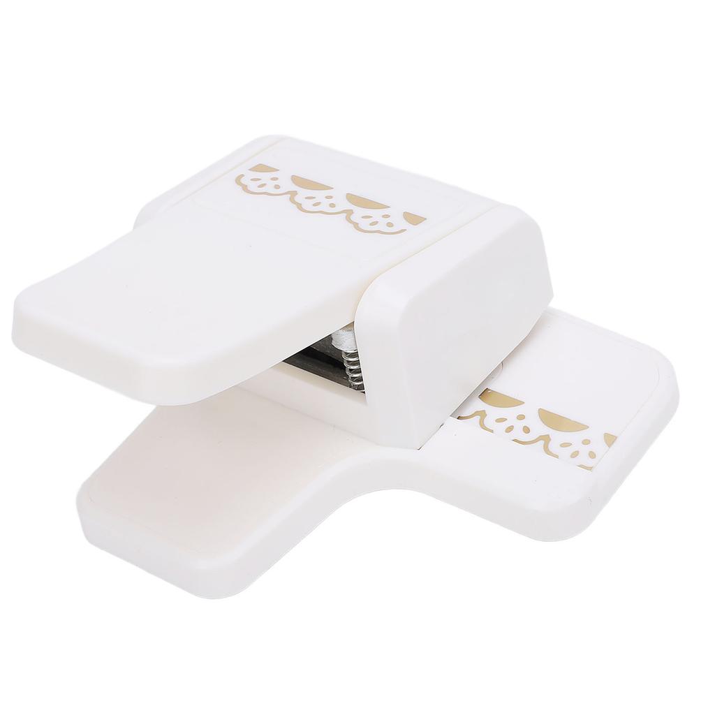 Border Edge Craft Punch Plastic Multi Functional Manual Portable Paper Craft Edge Cutter for