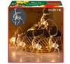Christmas Decorative Garland Lights Reindeer 10 Led Curtain Reindeer Batteries