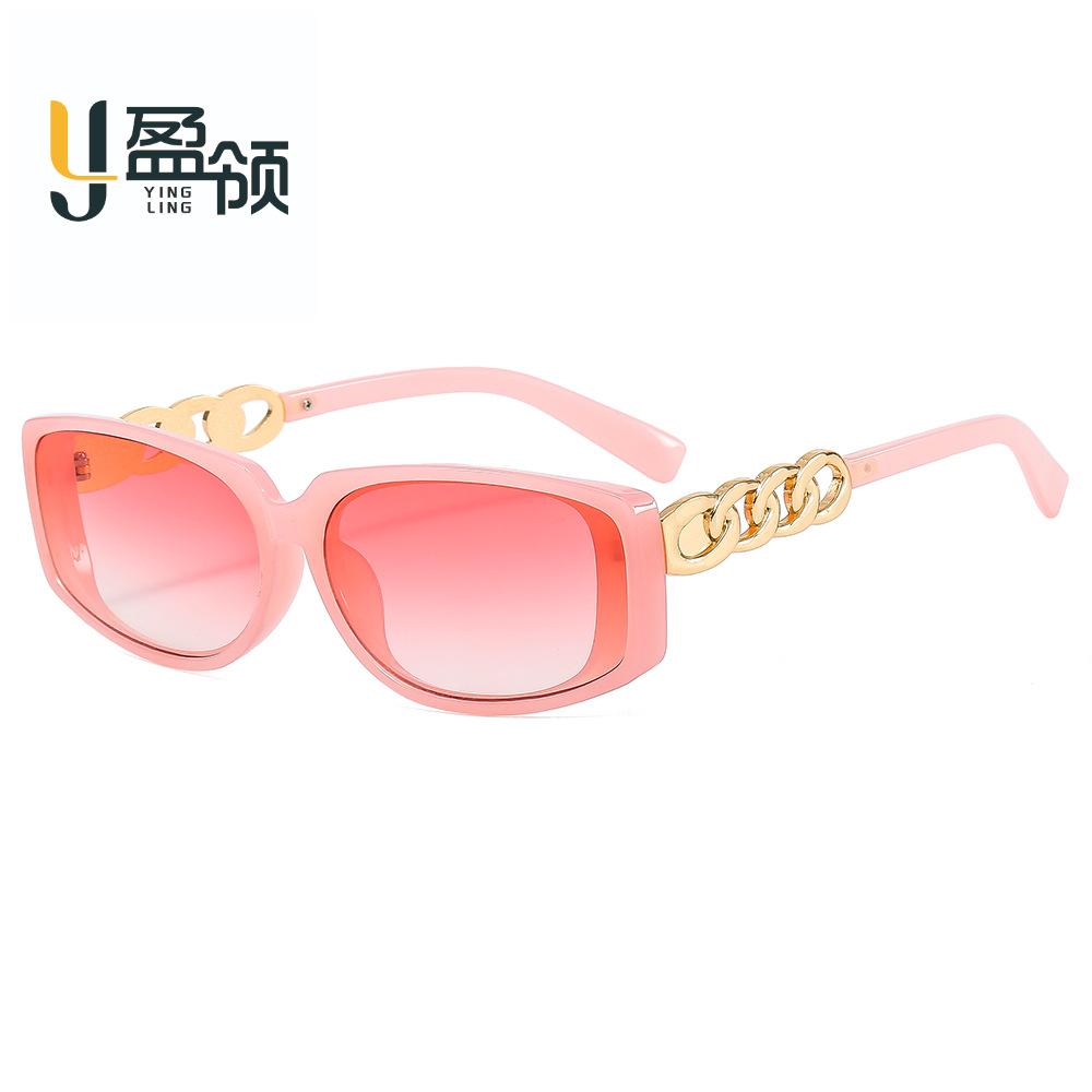 New Yingling style, European and American personalized small box sunglasses, street shooting characteristic glasses, retro sunglasses