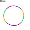Cerchio Hula in Plastica Colorata Staccabile 50/60cm per Bambini Attrezzo Fitness Sportivo