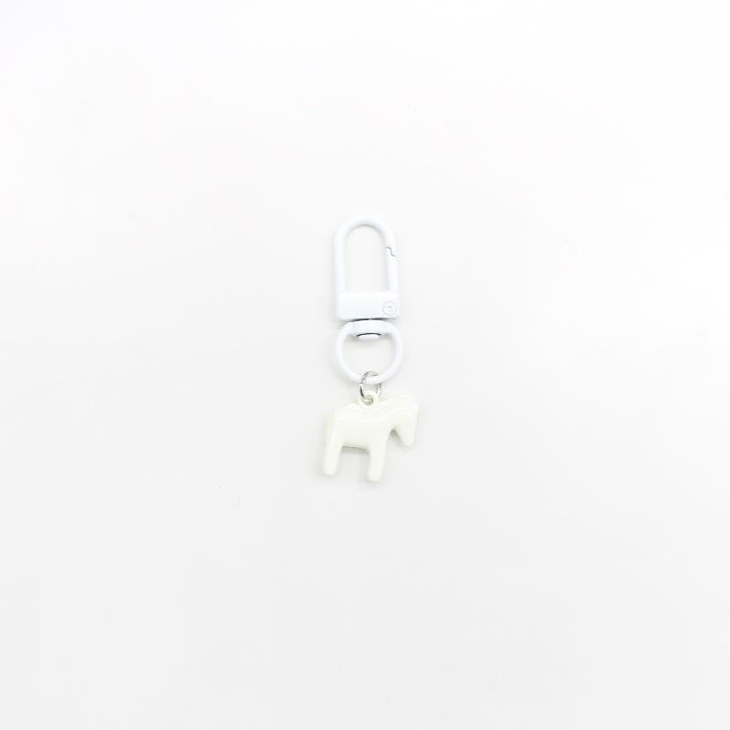 Creative 3D Horse Pendant Keychain - Lucky Girl Bag Charm