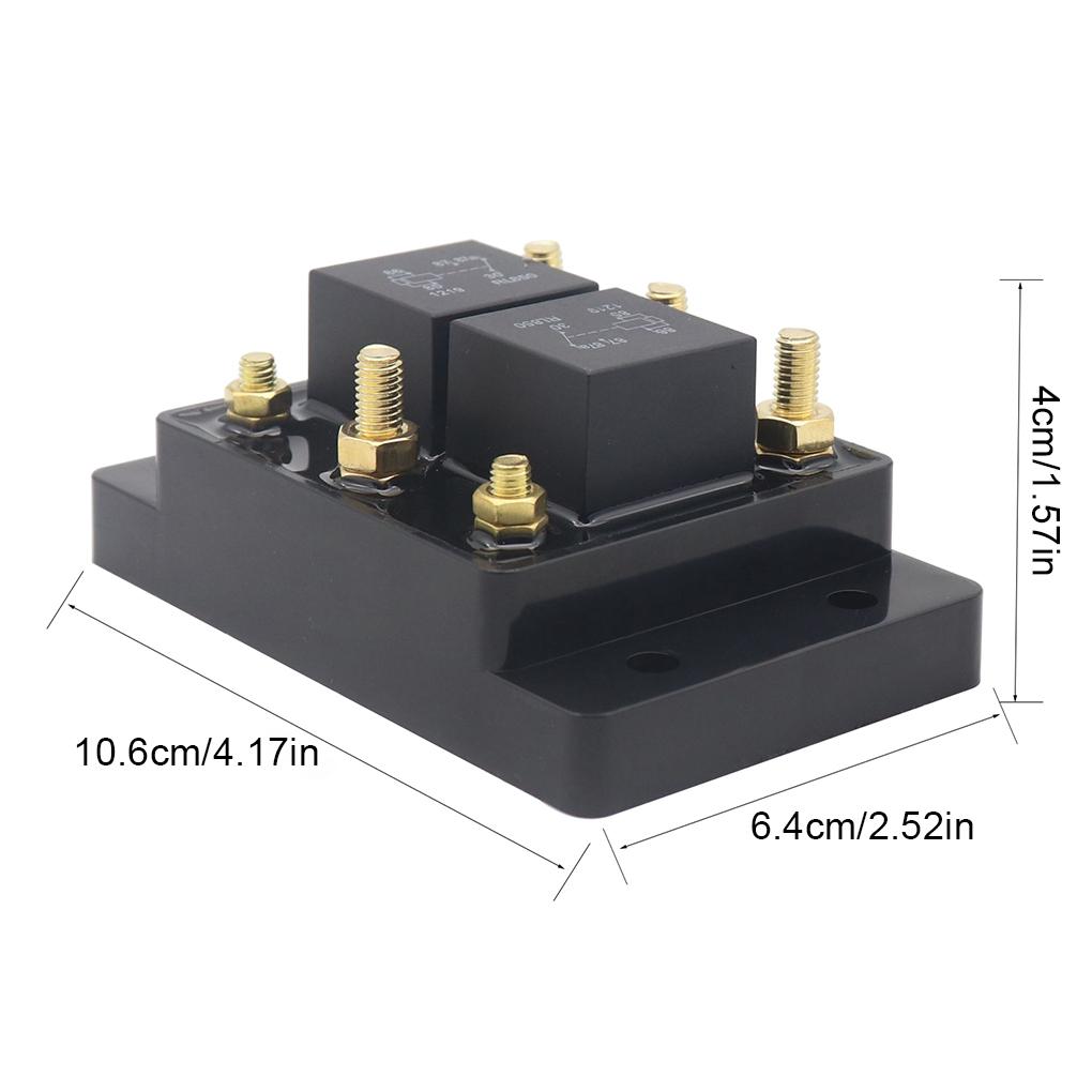 Forward Reverse Relay Module Six Terminal Reverse Relay Relay For Tarp Or Winch Motor Durable