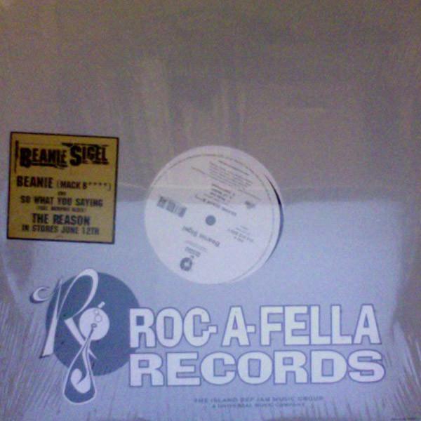 

12inch Record BEANIE SIGEL - Beanie (Mack B****) 3145729351 Roc-A-Fella Rec 2001 US Rap & Hip-Hop/R&B Used