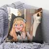 Iochi Mari Idol Blue A-Archive Home Sofa Cushion Covers And Aecorative Custom Pillow Covers