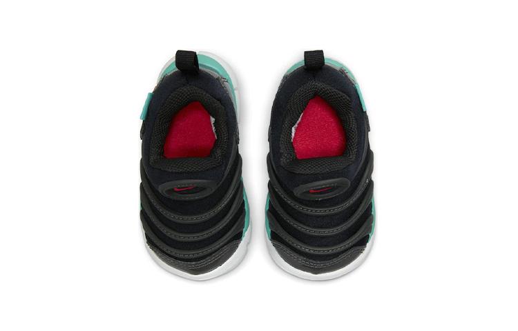 Nike Dynamo Free Caterpillar Synthetic Leather Low top Toddler Shoes Black Blue Infant And Toddler 343938-029