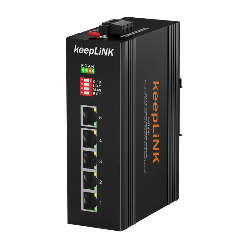keepLINK KP-9000 Series Unmanaged Industrial Ethernet Switch