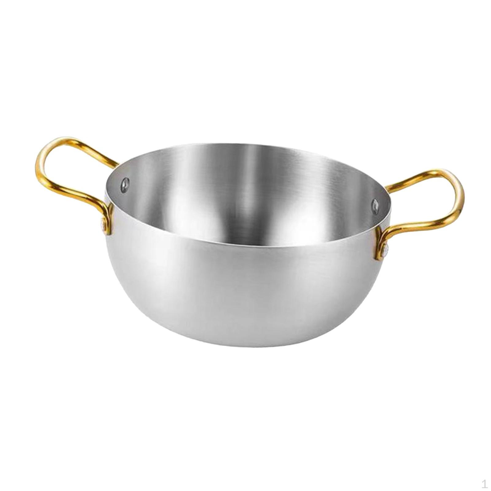 Лапша быстрого приготовления Горшок Корейский Рамен Кастрюля Кухонная посуда Рамён Плита Готовка для 18cm