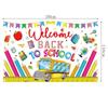 Back to School for Decor, Party Hanging Banners for Students, Photo Booth Background