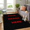 Crystal velvet carpetDIY Pictures Custom Carpet fashion3D Printing Playroom and Bedroom Plush rug Non-slip  Soft Mat Bed Area