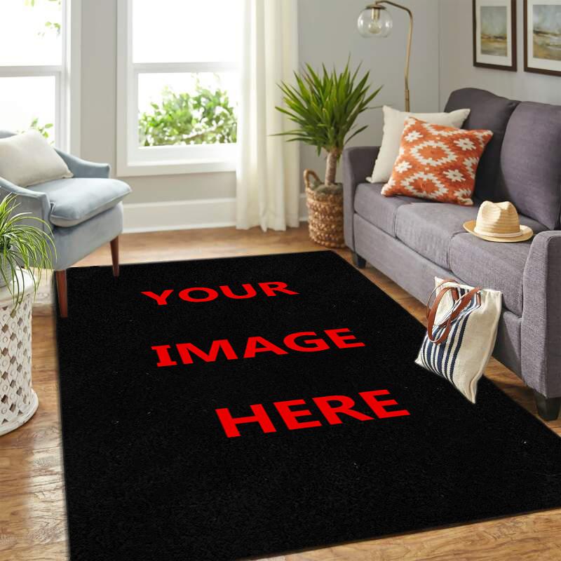 Crystal velvet carpetDIY Pictures Custom Carpet fashion3D Printing Playroom and Bedroom Plush rug Non-slip  Soft Mat Bed Area