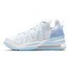 Nike LeBron 18 EP Play For The Future Unisex Sneakers White Blue-Tint Clear CW3155-400