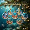 3D Kristallen Kerstversiering Bal Boom Hangend Decor - Acryl Feestdecoratie Semi-Handgemaakt Amerikaanse Stijl