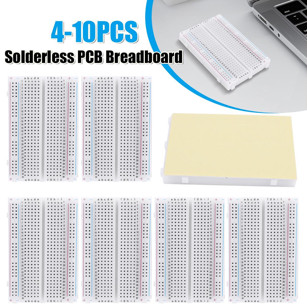 Mini 400 Tie Universal Test Protoboard Spliceable DIY Bread Board Solderless PCB Breadboar for Experiment Test Robot