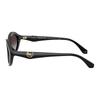 MICHAEL KORS Stylish Simple Design Acetate Oval Sunglasses Women's Black