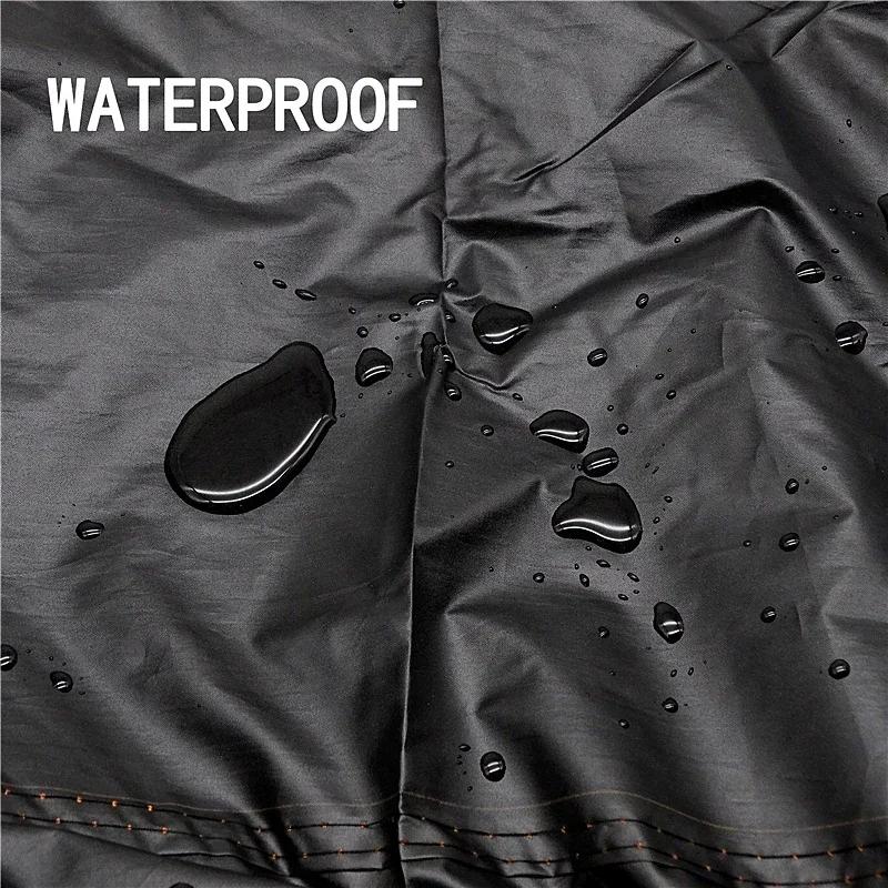 Black Boat Case Anti-Uv Waterproof Outdoor Protective Heavy Duty Marine Fishing Speedboat 190T Yacht 11-22Ft Premium Grade Auto Interior Accessory