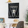 Cristiano Ronaldo Custom Your Name Wall Decor Tapestry Art For Pet Memorial Birthdaywedding Party Backdrop Family Gift