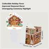 Christmas Money Box For Cash Gingerbread Man Festive Party Favors Money Pull Box For Cash For Family Friends Kids Adults Men