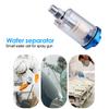 5Pcs High Pressure 1/4 Inch Water Oil Separator Inline Air Hose Filter Moisture Trap for Compressor Spray Paint Gun Pneumatic