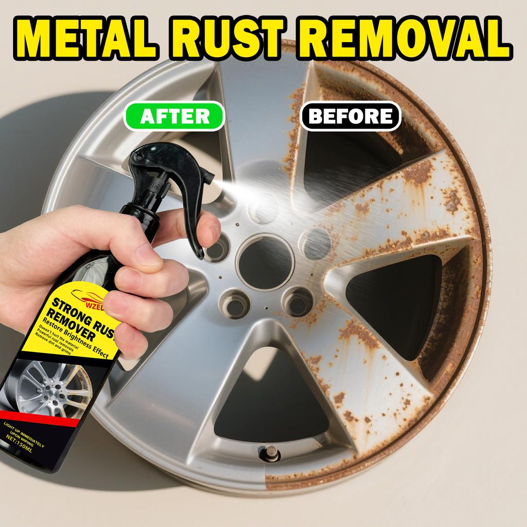 Automobile Iron Powder Rust Remover: Multi-purpose Curing Agent for Car Rust Removal, Polishing, Cleaning, Decontamination Care