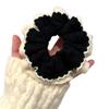 French Chic Color-Blocked Waist Hair Tie - Elegant Layered Bun Rope for Women