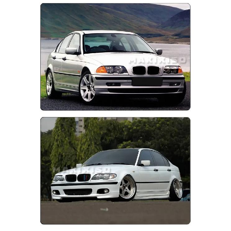 Zamiennik dla BMW E46 Niebieskie Lewe Prawe Boczne Szkło Samochodowe Podgrzewane Szkło Lusterka Wstecznego 1998-2006