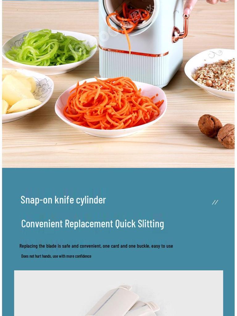 Liguo Multifunctional Electric Vegetable Slicer and Cheese Grater