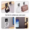 Adhesive Wall-Mounted Headphone Stand: Punch-Free Hook for Over-Ear Headsets In Dorms