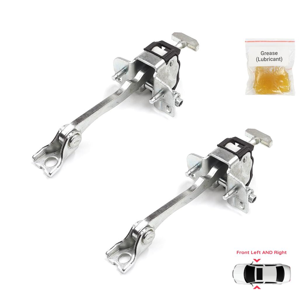 BDP714-1 2 Pieces Front Left AND Right Door Hinge Stop Check Strap Limiter for Vauxhall Opel Vectra C Signum 2003-2008 5160245