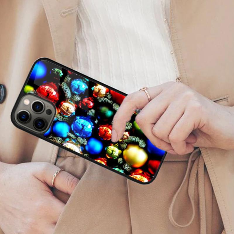 

Christmas Bauble New Art Magnetic Phone Case For APPLE iPhone 17 Air 16 14 13 12 Pro Max 15 Plus Wireless Charge MagSafe Cover iPhone 13mini