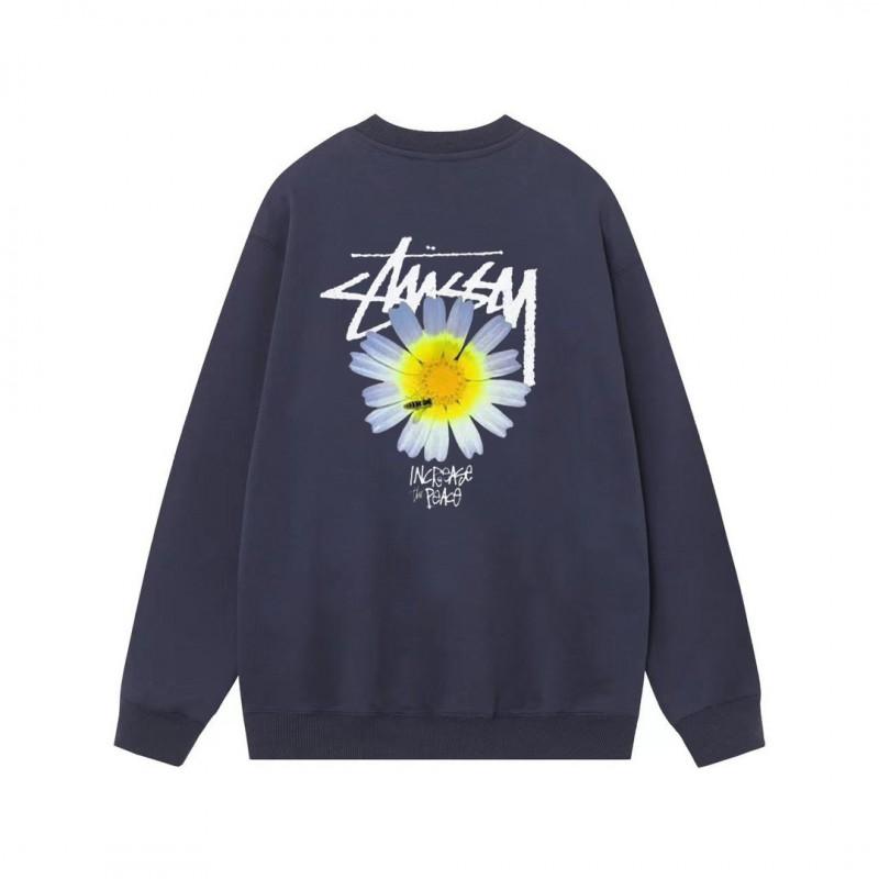 Unisex Oversized Cotton Crewneck Sweatshirt With Letter Dice Print Fall Youth Streetwear