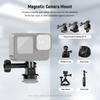 Magnetic Neck Mount for Action Cameras - Compatible with Hero 13/12/11, Osmo Action 5 Pro, Insta360, iPhone, Quick Release Adjustable POV Mount