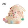 Striped Cane Ornaments Christmas Foam Ornament, Large Candy Lollipop Gingerbread Gift Box Man Pendant Set Hanging Decoration for Xmas Tree,