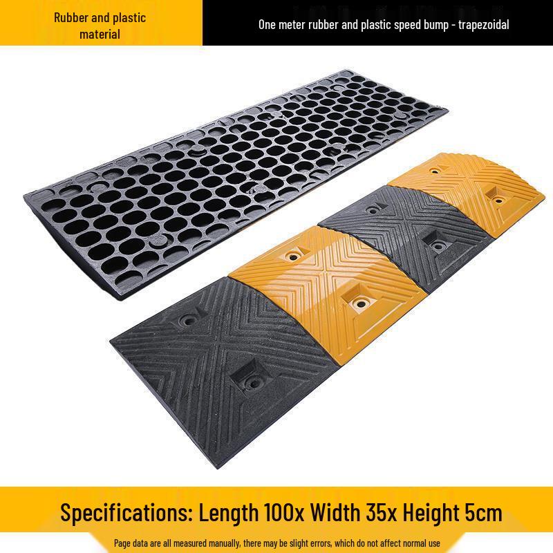 Brangdy High-Pressure Rubber-Plastic Speed Bump Universal
