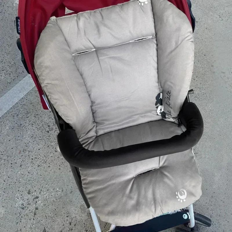 Baby Cushion for High Chair Stroller Seat Cushion Cute Soft Double-Sided Thick Cushion Breathable Stroller Accessories