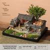 New Zen Bonsai Ornaments for Living Room or Office - Porcelain Micro-Landscape Decor for Bookcase and Desktop.