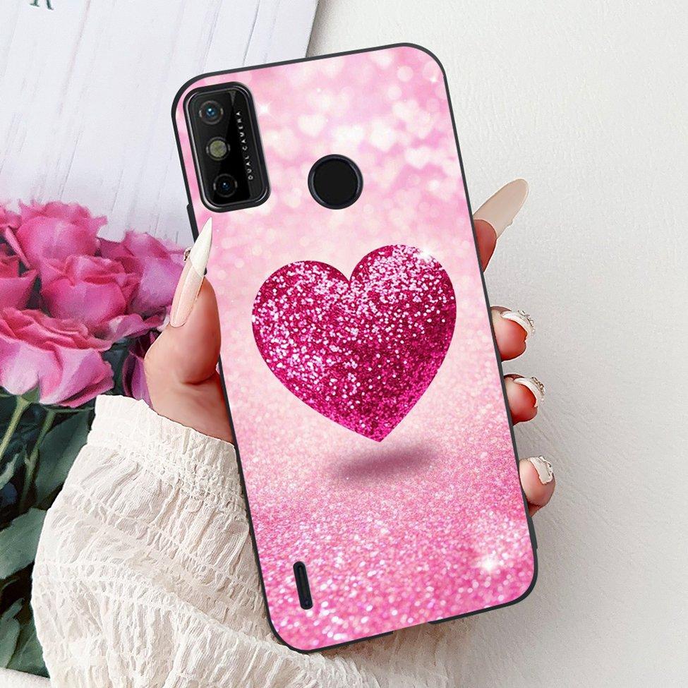 For Tecno Spark 6 Go KE5j KE5k Case For Tecno Spark Go 2020 KE5S Cover Silicone Cute Fashion Flowers Funny Painted Back Cover
