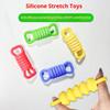 4Pcs Silica Gel Stretchable Finger Portable Relieve Pressure and Reduce Stress To Dual Suitable for Adults and