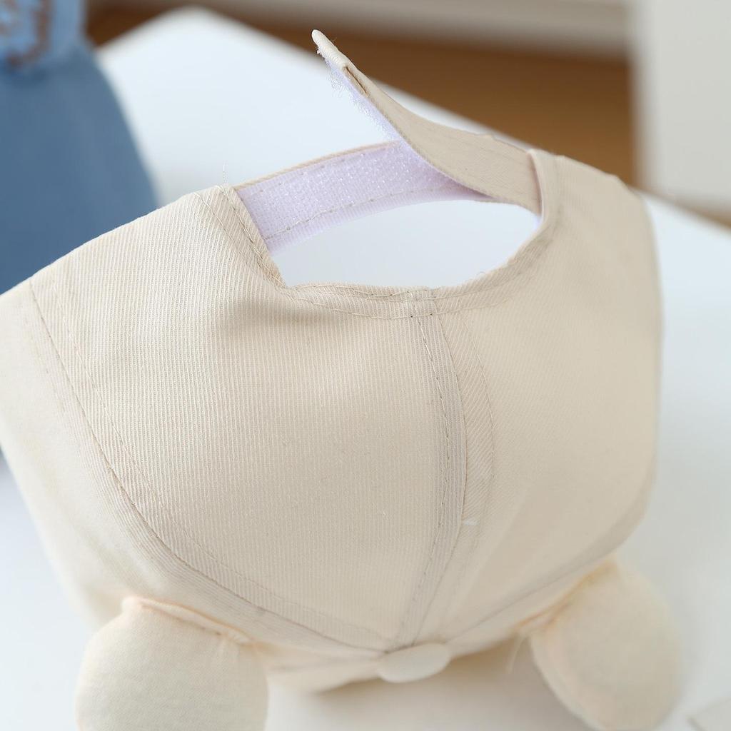 Cappellino da Sole per Bambini Stile Coreano con Orsetto Cartoon - Cappellino con Visiera a Blocchi di Colore per Bambini
