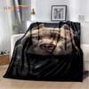 Manta de Felpa Suave para Mascota Perro Pit Bull Francés de Dibujos Animados, Manta de Franela, Manta para Sofá, Cama, Sala de Estar, Dormitorio, Cubierta de Picnic