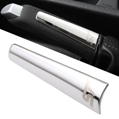 Auto Edelstahl ST Handbremsgriffabdeckung Aufkleber für Ford Focus 2 MK2 3 4 MK3 MK4 ST 2009-2016