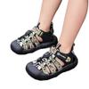 Boys sandals 2025 summer new children's outdoor printing hollow bag head sports sandals girls casual shoes
