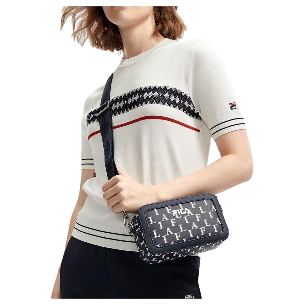 FILA Classic Business Polyurethane Shoulder Crossbody Bag Small Size Women bags F13W411161FNV