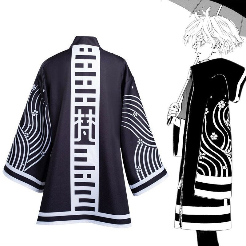 Tokyo Revengers Cosplay Costume Leader Imaushi Wakasa Wajima Senju Cosplay Outfit Cape Wacheng Thousand Curse Cloak XL